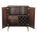 Vallarta 39" Bar Cabinet in Two Tone - World Interiors