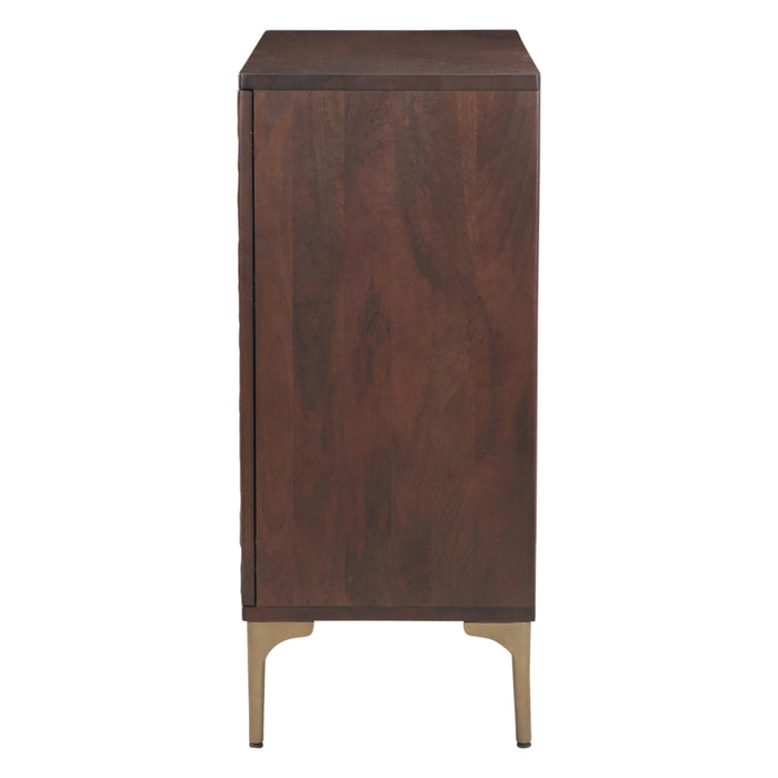 Vallarta 39" Bar Cabinet in Two Tone - World Interiors
