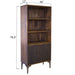 Vallarta Tall Two Tone Mango Wood Bookshelf - World Interiors