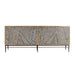 Fargo 80" Modern Mango Wood Sideboard with Bone Inlay - World Interiors