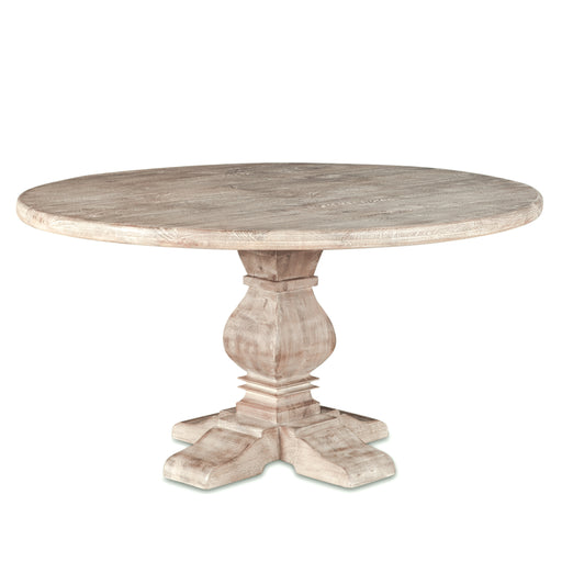 Pengrove 54" Round Dining Table in Heirloom White - World Interiors