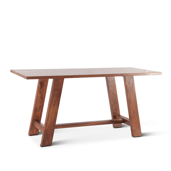 Stavenger 75" Gathering Table in Cinnamon Brown - World Interiors