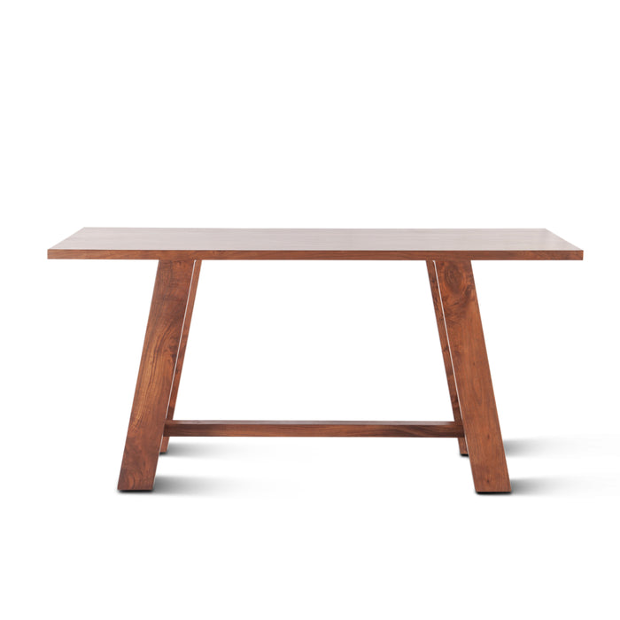 Stavenger 75" Gathering Table in Cinnamon Brown - World Interiors
