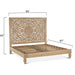 Haveli Traditional Handcarved Bed - World Interiors