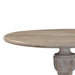 Haveli 60" Round Dining Table in Heirloom White - World Interiors