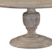 Haveli 60" Round Dining Table in Heirloom White - World Interiors