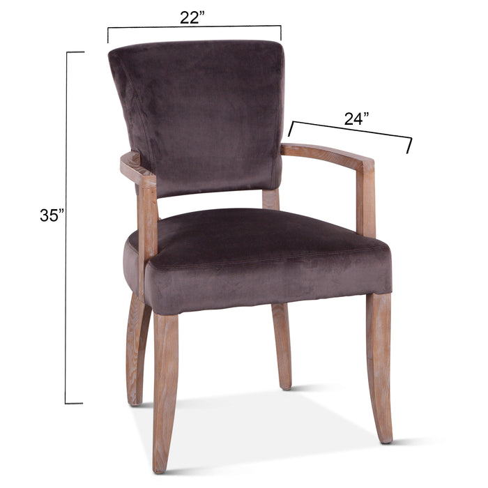 Portia Upholstered Dining Chairs - World Interiors