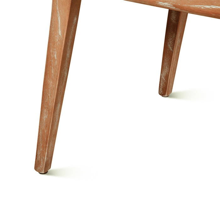 Luna Upholstered Cane Back Dining Chair