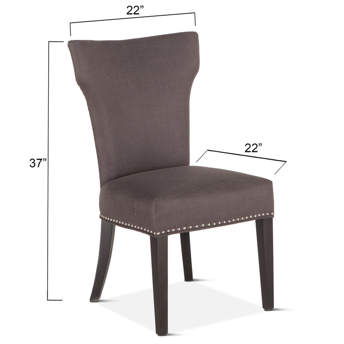 Quincy Wing Back Dining Chair - World Interiors