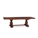 Tuscany 84-128" Vintage Extension Dining Table in Chestnut - World Interiors