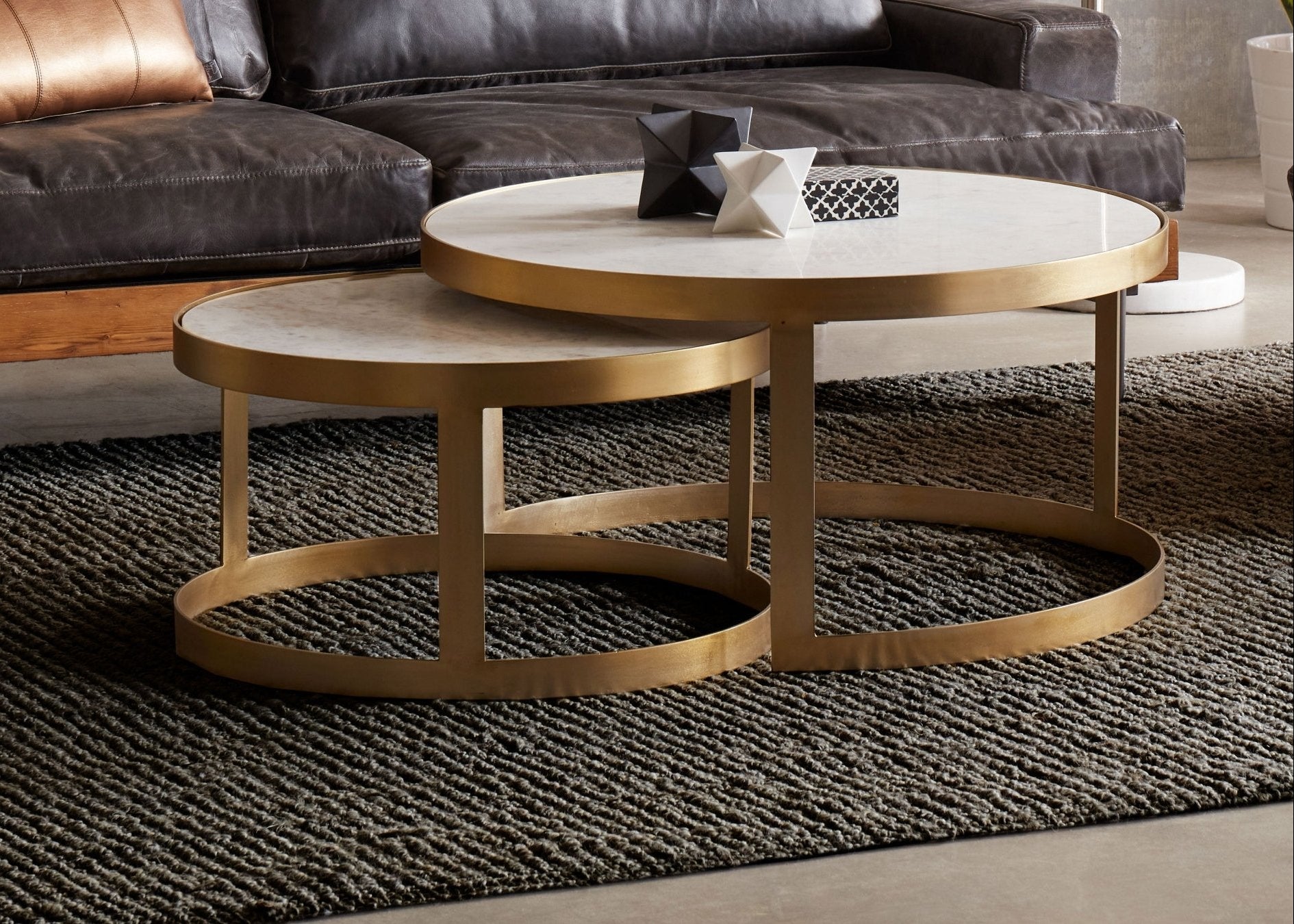 Leonardo Nesting Circular Coffee Tables - World Interiors
