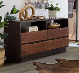Palermo 64-Inch Live Edge Dresser - World Interiors