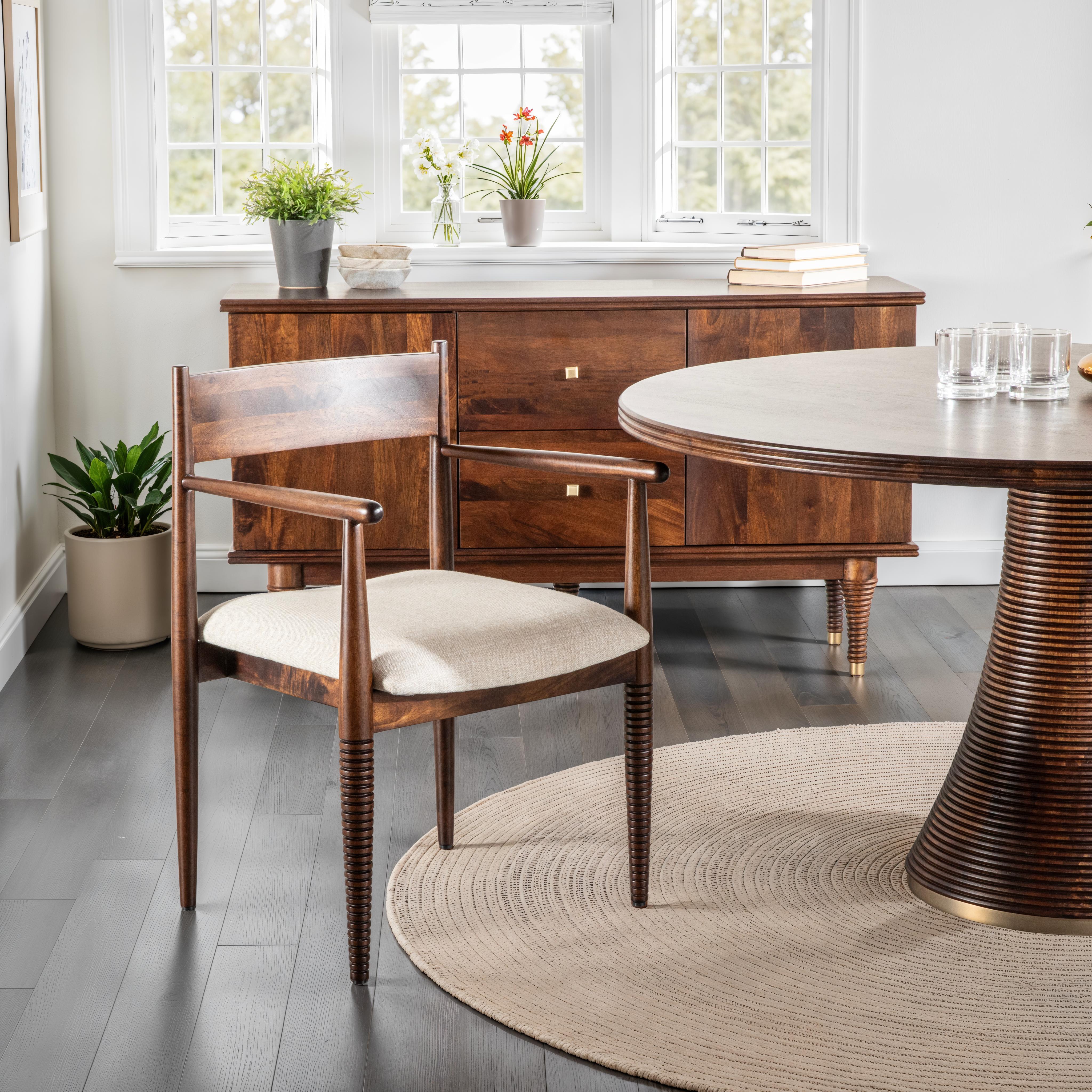 Provence Upholstered Dining Chair - World Interiors