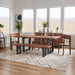 Yarrow 19" Acacia Wood Dining Chair in Light Sequoia - World Interiors