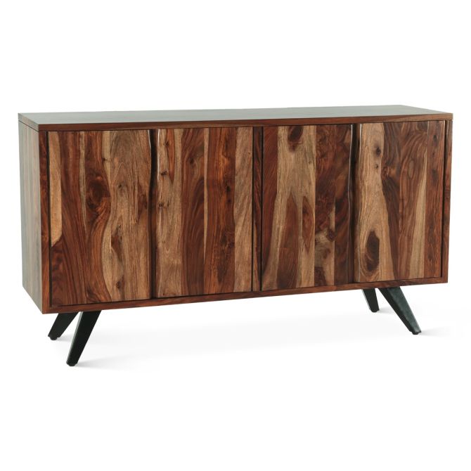 Rosewood 62" Sideboard in Natural Sheesham - World Interiors