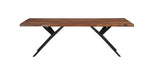 Rosewood 94" Live Edge Dining Table in Natural Sheesham - World Interiors