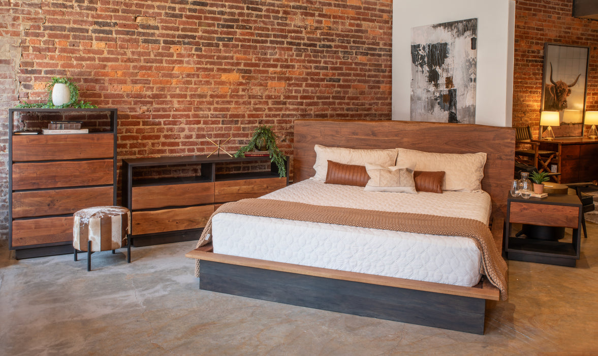 Palermo Live Edge Bed - World Interiors