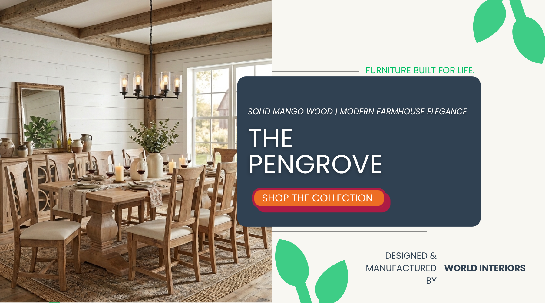 The Pengrove Modern Farmhouse Collection - World Interiors