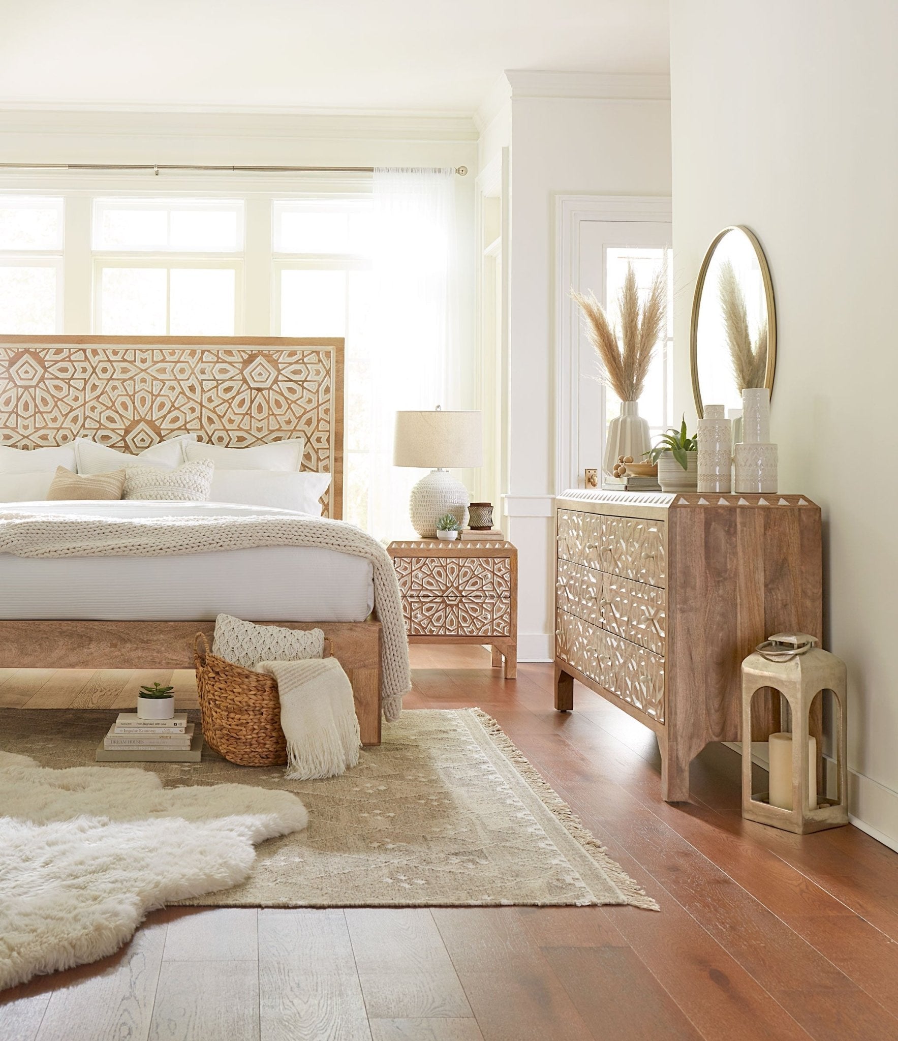 Sustainable wood bedroom furniture
