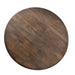 Toulon 48" Weathered Mango Round Dining Table - World Interiors