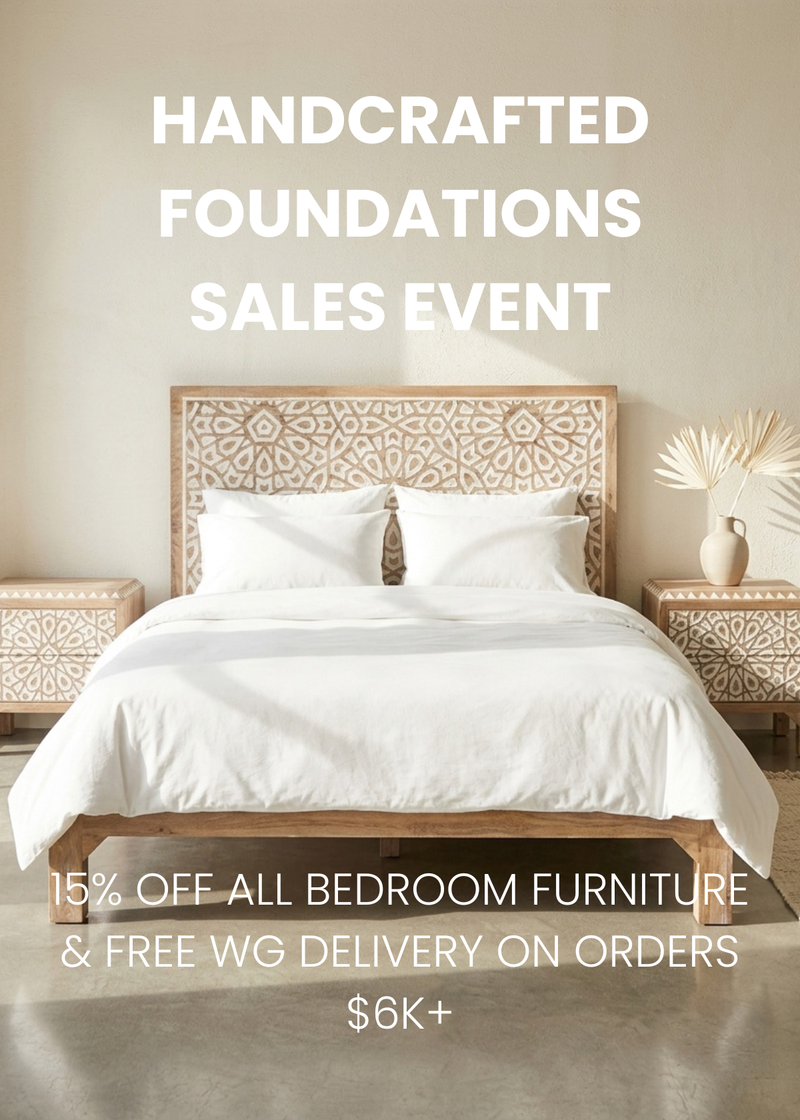 Handcrafted Foundations Sales Event - World Interiors