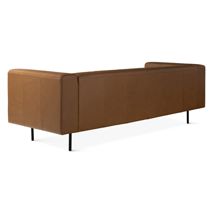 Olympia Tufted Sofa in Copper Boucle Fabric - World Interiors