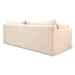 Genova Casual Modern Sofa in Oat Chenille Fabric - World Interiors