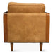 Victoria Arm Chair in Outback Tan Leather - World Interiors