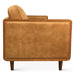 Victoria Sofa in Outback Tan Leather - World Interiors