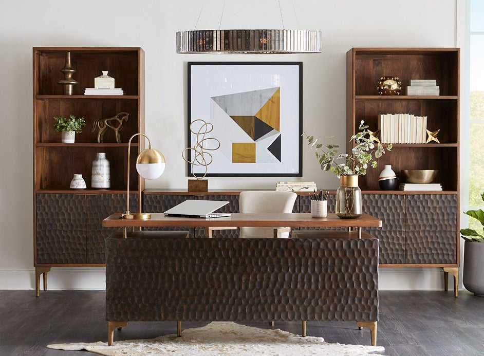 Vallarta Solid Mango Wood Office Furniture - World Interiors