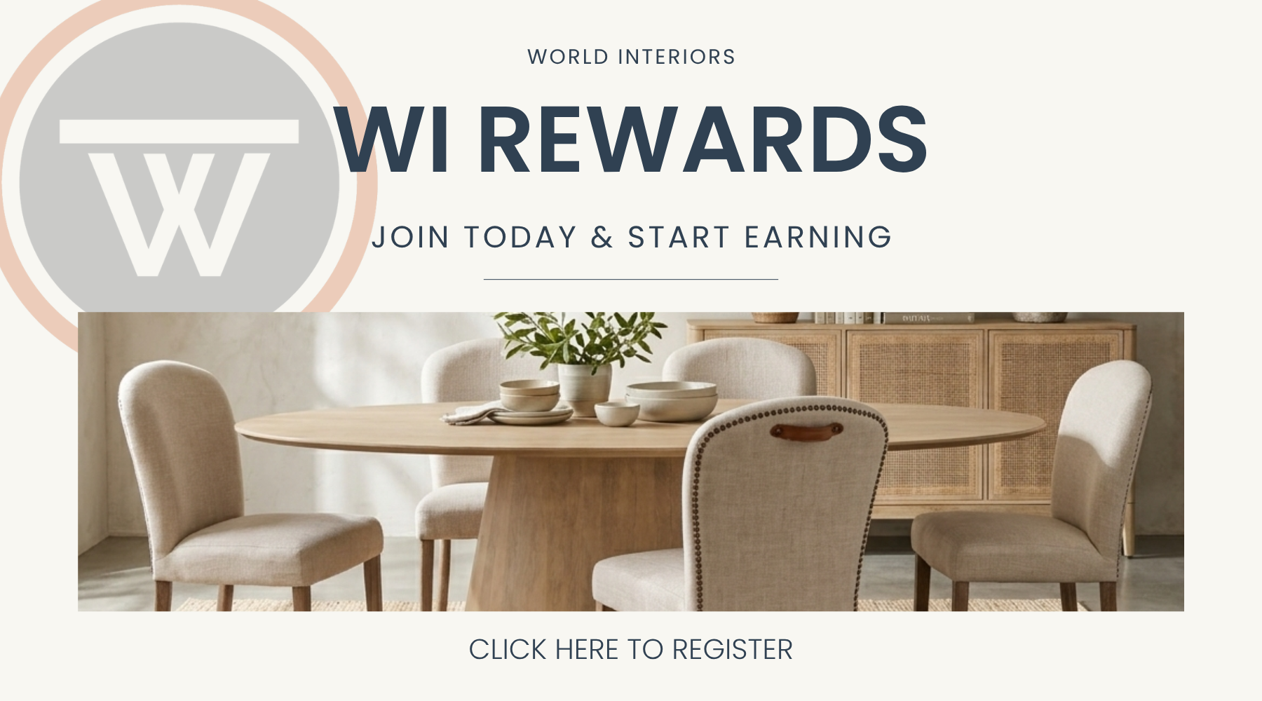 World Interiors Rewards Program