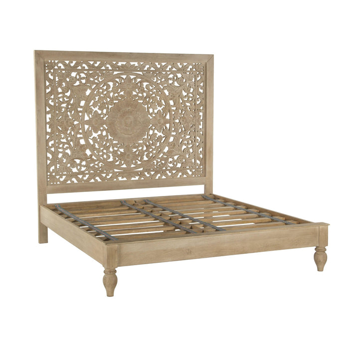 Haveli Traditional Handcarved Bed