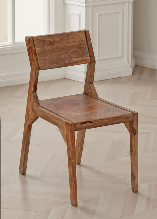 Acres 5 - Piece Rustic Dining Set (4 Chairs + 46" Table) - World Interiors