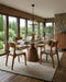 Acres 5-Piece Rustic Dining Set (4 Chairs + 46" Table) - World Interiors