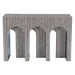 Alexandria Arched Console Table with Bone Inlay Stripes - World Interiors