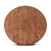 Aspen 60" Birch Wood Round Dining Table in Earth Tone - World Interiors