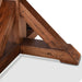 Aspen 60" Birch Wood Round Dining Table in Earth Tone - World Interiors