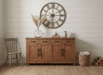 Aspen 72" Birch Wood Buffet Cabinet - World Interiors