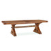 Aspen Birch Wood 100-144" Extension Table in Earth Finish - World Interiors