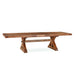 Aspen Birch Wood 100-144" Extension Table in Earth Finish - World Interiors
