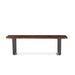 Belfrie 6 - Piece Live Edge Dining Set (72" Table + 4 Chairs + Bench) - World Interiors