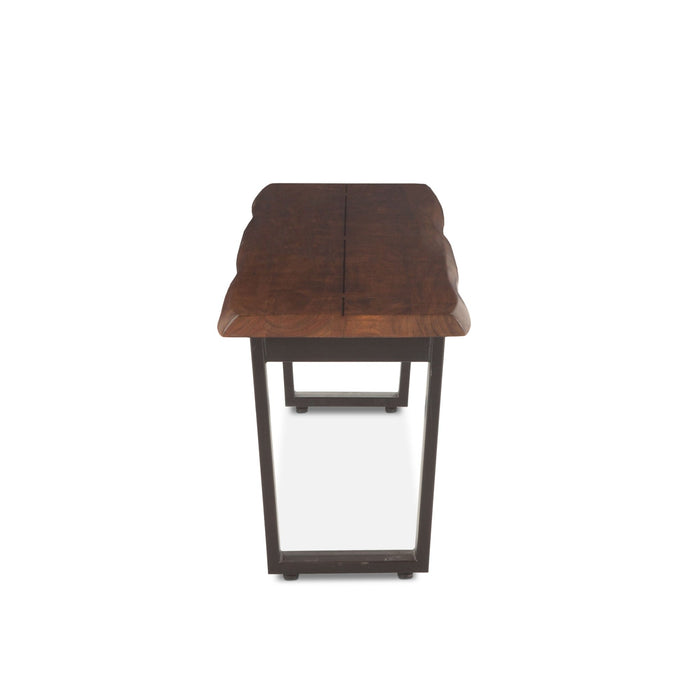 Belfrie 6 - Piece Live Edge Dining Set (72" Table + 4 Chairs + Bench) - World Interiors