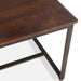 Belfrie 6 - Piece Live Edge Dining Set (72" Table + 4 Chairs + Bench) - World Interiors