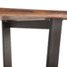 Belfrie 6 - Piece Live Edge Dining Set (72" Table + 4 Chairs + Bench) - World Interiors