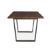 Belfrie 6 - Piece Live Edge Dining Set (72" Table + 4 Chairs + Bench) - World Interiors