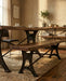Blayne 80" Rustic Farmhouse Live - Edge Dining Table - World Interiors