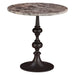 Bordeaux 20" Dark Emperador Marble Side Table - World Interiors