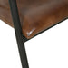 Brisbane Halstead Dining Chair in Chestnut Leather - World Interiors