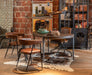 Brisbane Halstead Dining Chair in Chestnut Leather - World Interiors