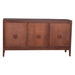 Calabasas 64" Modern Sideboard in Toffee Nut - World Interiors